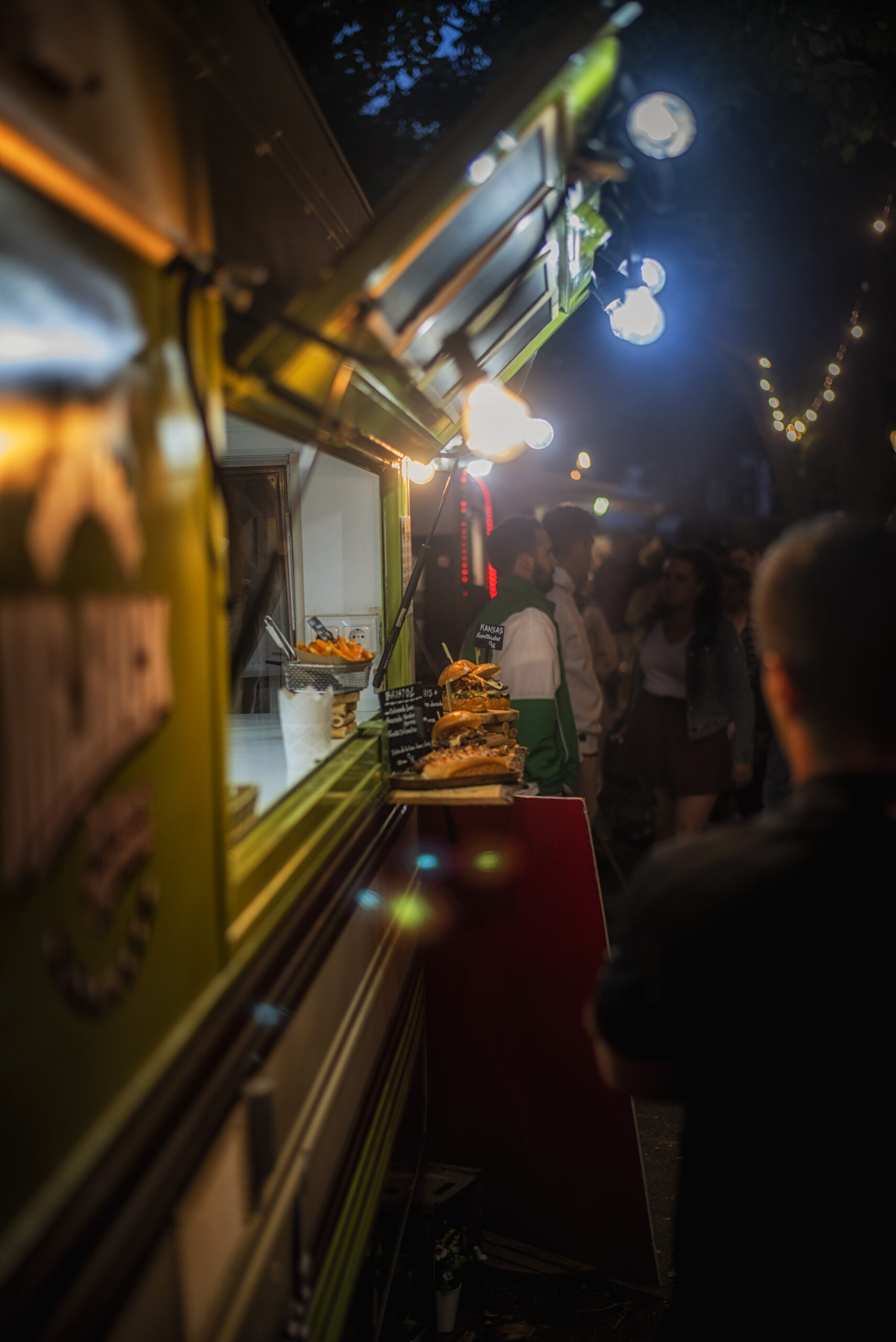 Austin food truck on the street
