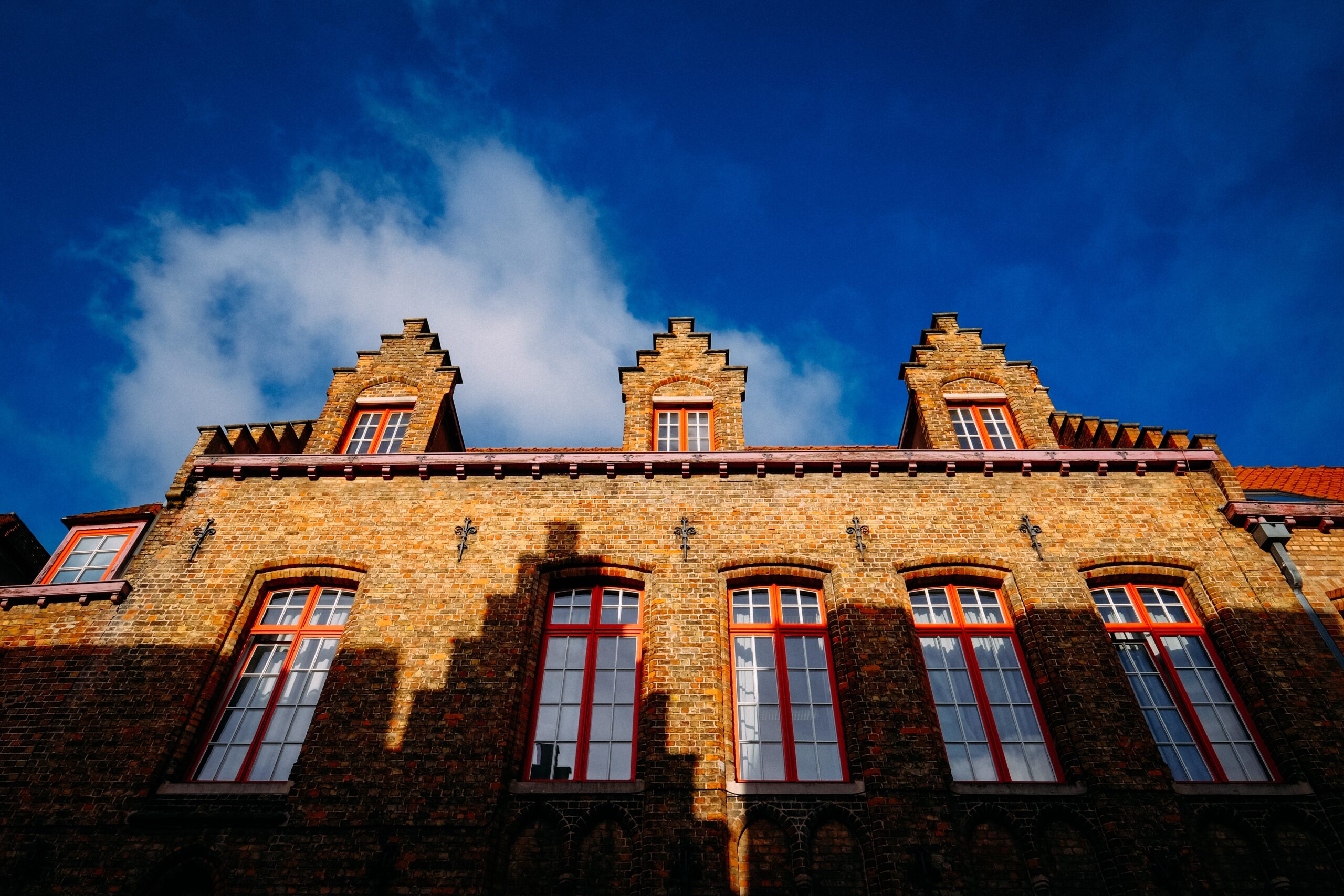 Gothic brick architecture at Princeton University campus New Jersey