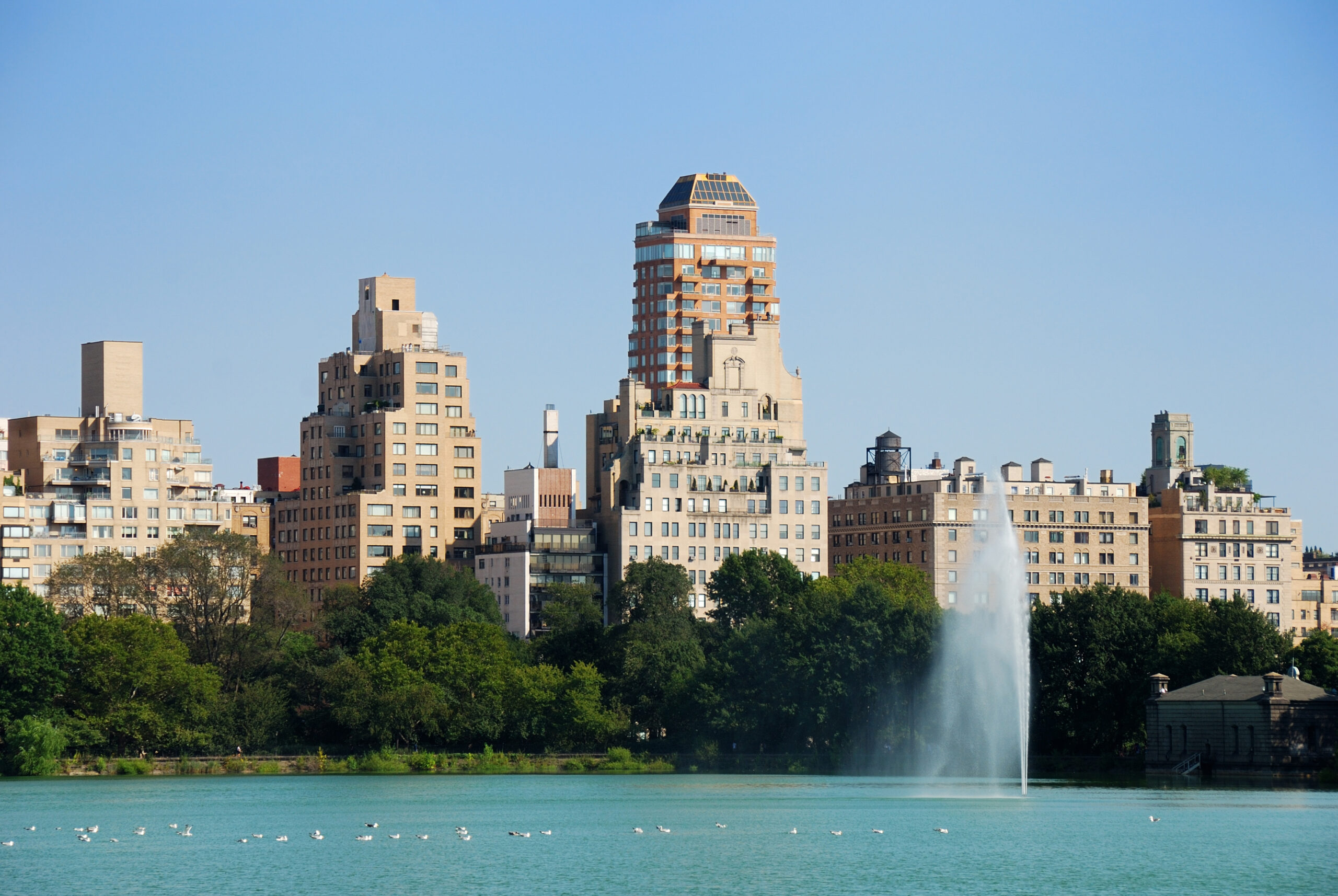 Bethesda Fountain in Central Park New York City