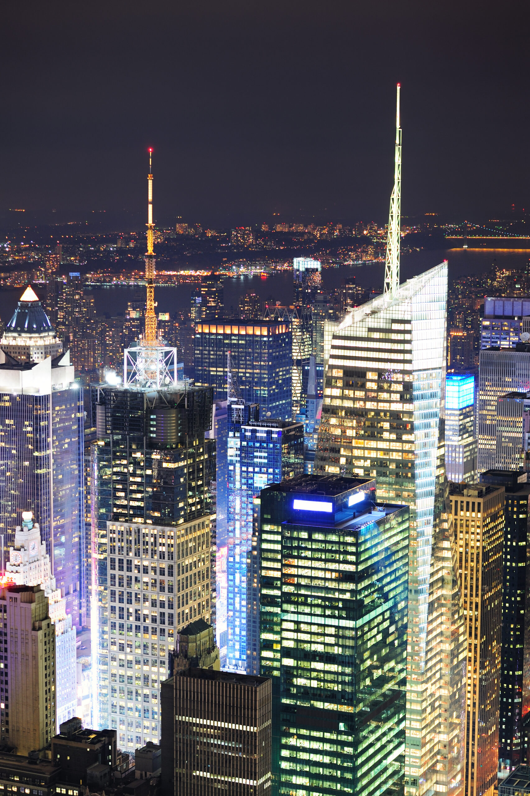 Times Square New York City at night
